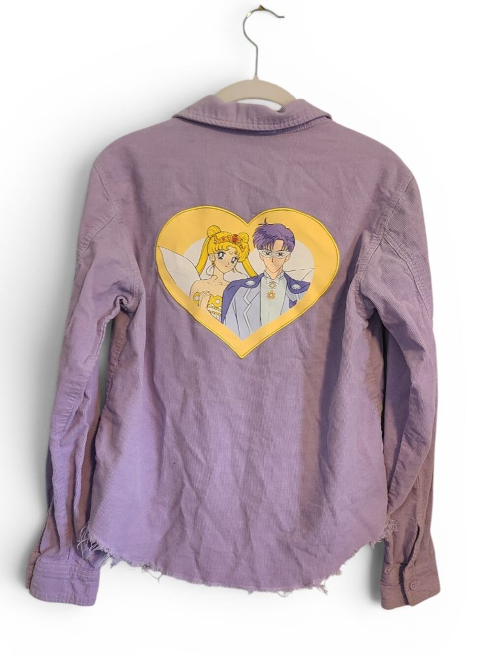 Boxlunch Pretty Guardian Sailor Moon Neo Queen Serenity Women’s Corduroy Shirt